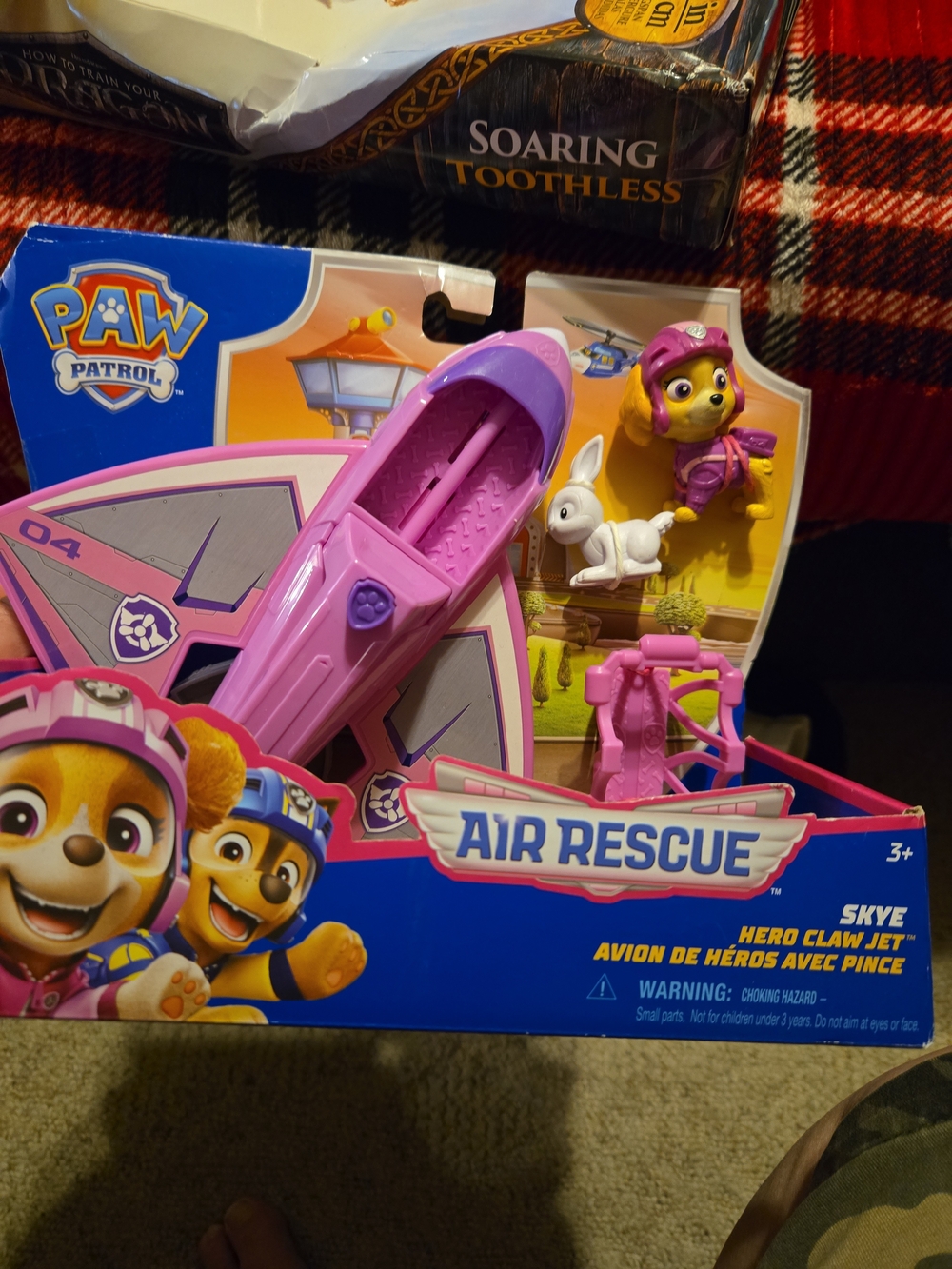 Paw Patrol Skye Pink Air Rescue Jet Playset with Figure